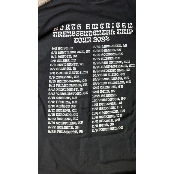 Hippie Death Cult Band Tee Shirt Adult M 2024 Transcendental Trip Concert Tour - Picture 3 of 8